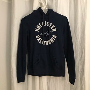 Hollister Navy Hoodie